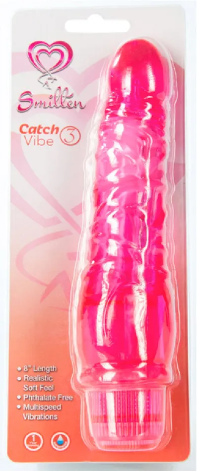 Smitten Vibrators Catch Vibe 3 Pink Sex Toy Adult Pleasure