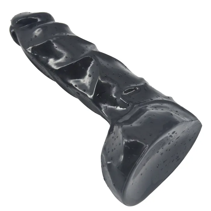 Thick Realistic Penis Dildo Black FAAK Female Sex Toys