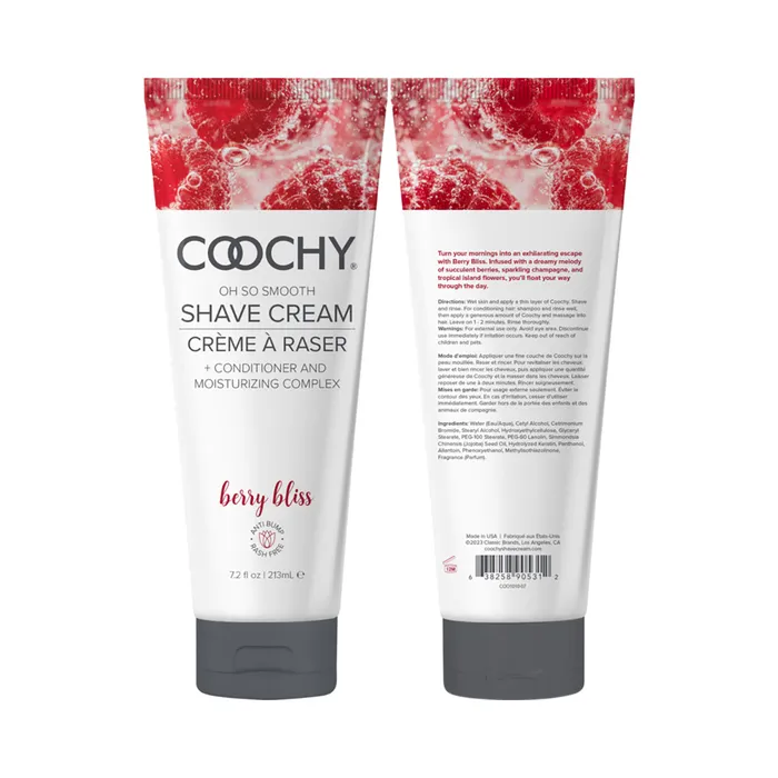 Vibrators Coochy Coochy Berry Bliss Shave Cream 72oz