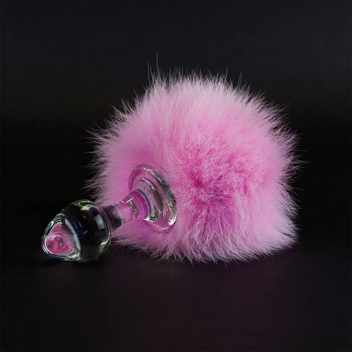 Vibrators Crystal Delights Crystal Delights Magnetic Bunny Tail Assorted Colors Vibrators Crystal Delights Crystal Delights Magnetic Bunny Tail Assorted Colors