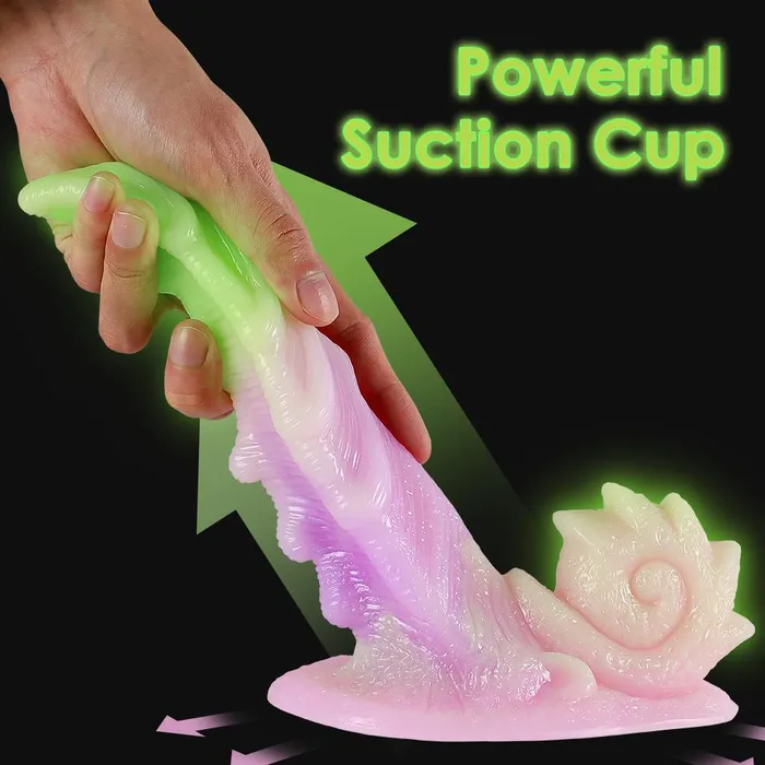 Night Glowing Dildos Erotic Monster Cock Realistic Soft Penis Strange Species Alien Creature Penis soniker Male Sex Toys