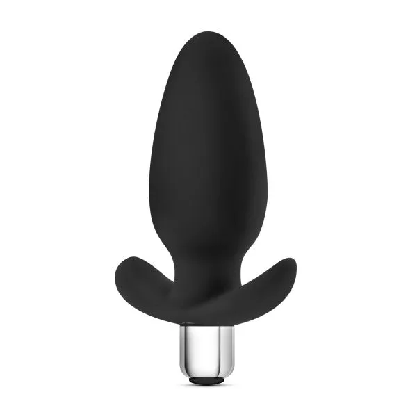 Anal Luxe Little Thumper Black Anal Plug Blush Novelties