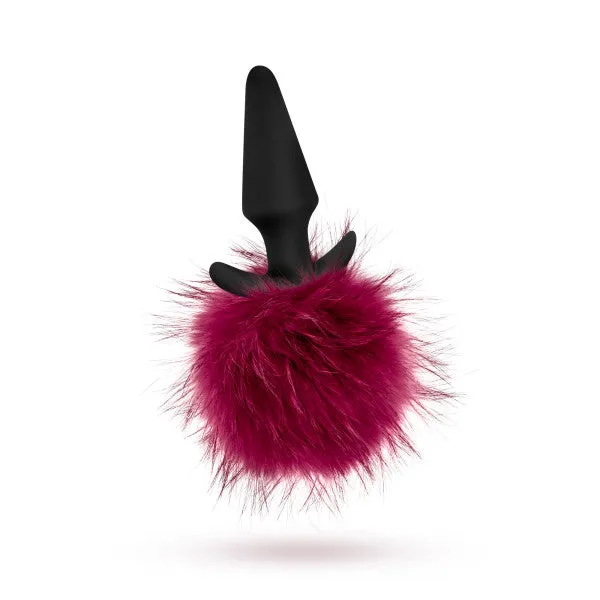 Blush Novelties Vibrators Pom Plugs Fur Pom Pom Fucshia