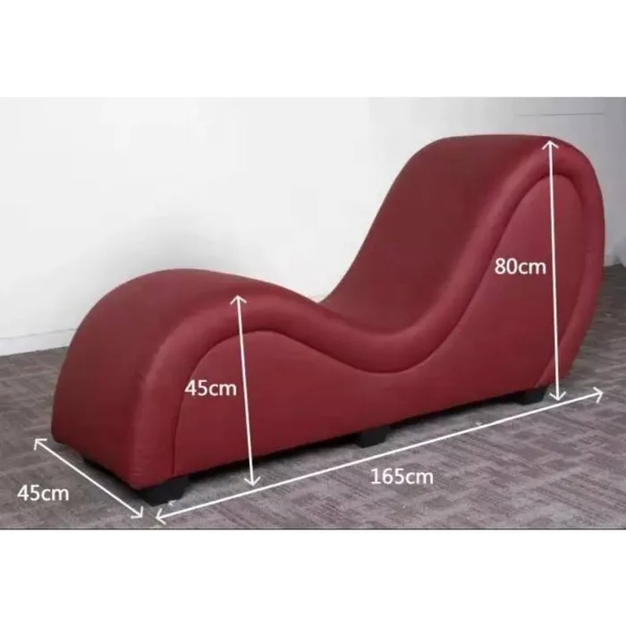Kama Sutra Chaise Love Lounge Burgundy Vibrant Vibes Australia Quality Sex Toys Great Prices Vibrators