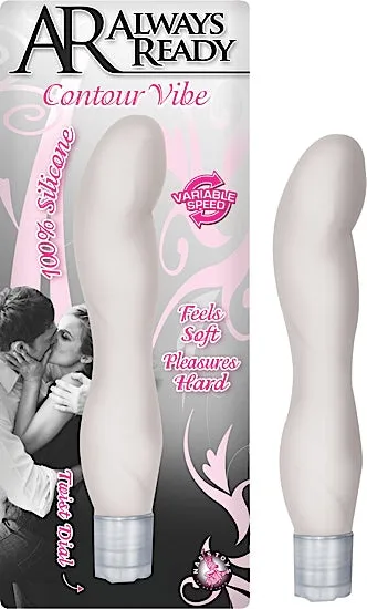 Nasstoys Female Sex Toys Always Ready Contour Vibrator White