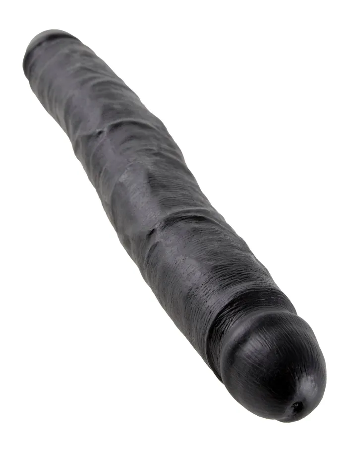 Pipedream Products King Cock 12in Slim Double Dildo Black Dildos