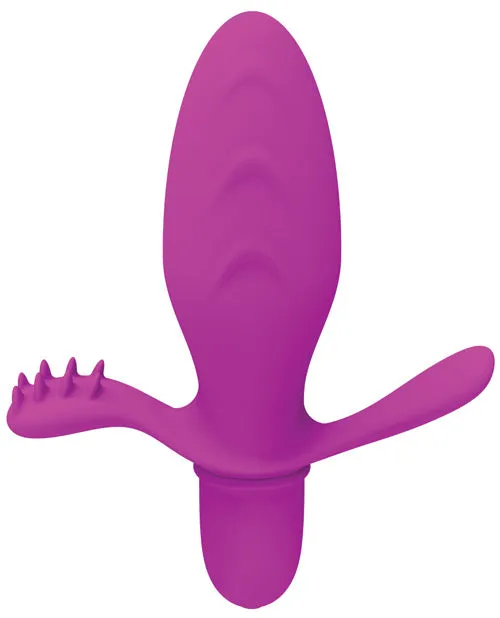 Pretty Love Vibrators Pretty Love Fitch Anal Vibrator Fuschia