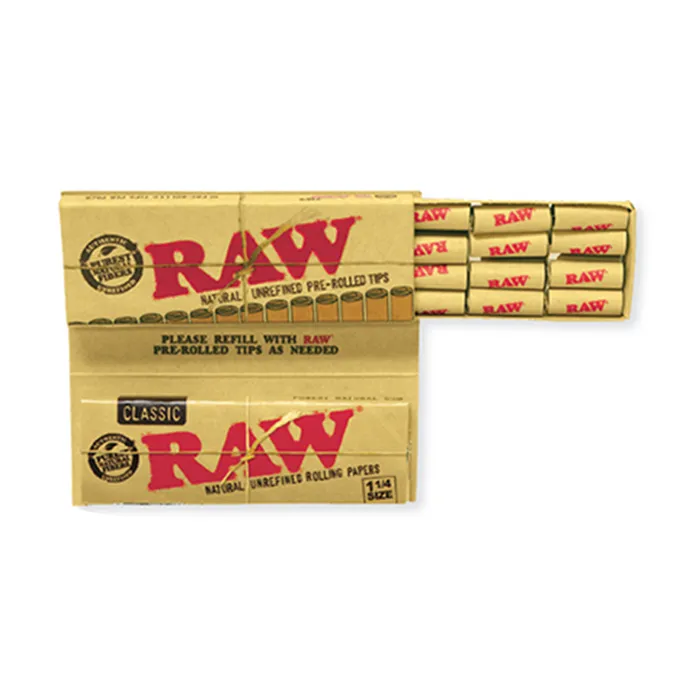 RAW RAW Classic Rolling Papers Masterpiece 1 14 wPre rolled Tips Female Sex Toys RAW RAW Classic Rolling Papers Masterpiece 1 14 wPre rolled Tips Female Sex Toys