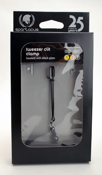 Spartacus Vibrators Tweezer Clit Clamp WBeads