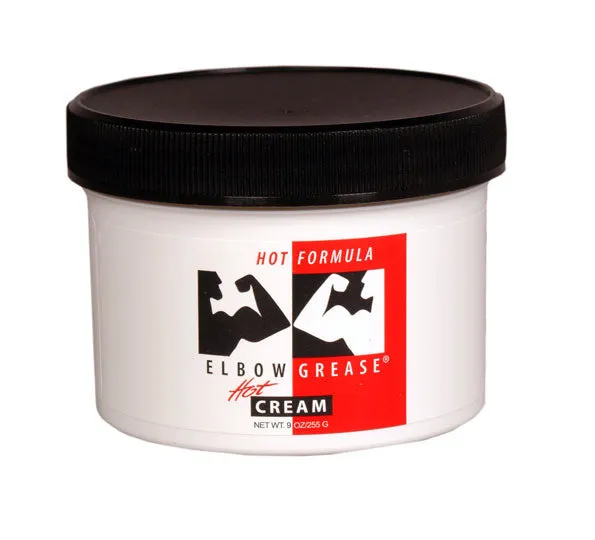 Vibrators Elbow Grease 9 Oz Hot Cream Elbow Grease