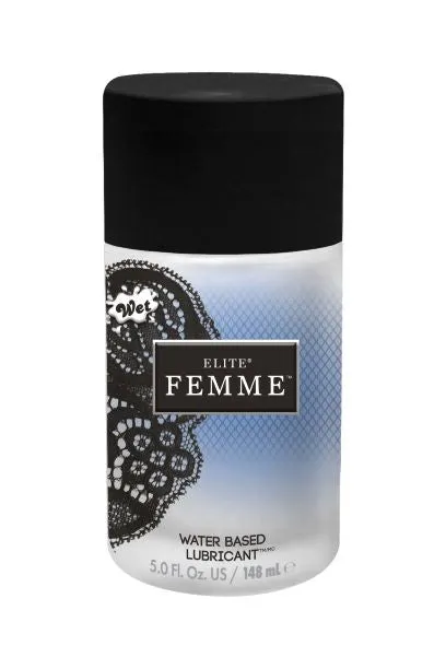Wet Lube Male Sex Toys Wet Elite Femme Water Based 5 Oz