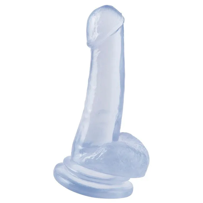 BASIX Dildos VENTOSA BASIX RUBBER WORKS 18 CM DONG TRASPARENTE