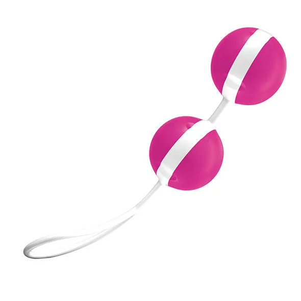 JOYDIVISION JOYBALLS Vibrators JOYBALLS BICOLORE ROSA BIANCO