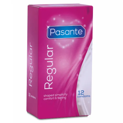 PASANTE REGULAR CONDOMS 12 PACK PASANTE Female Sex Toys