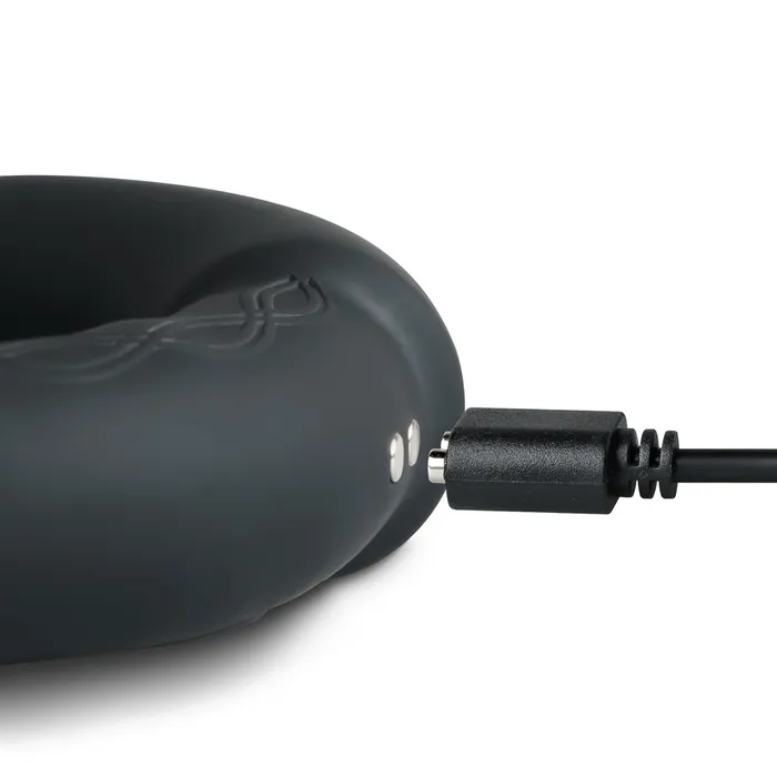 Pleasuremalta Male Sex Toys 10 Speeds Silicone Rechargeable Vibrating Cock Ring Type II