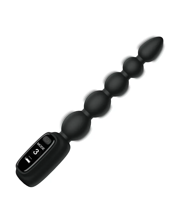 Bang Digital Silicone Anal Beads XR Brands Male Sex Toys Bang Digital Silicone Anal Beads XR Brands Male Sex Toys