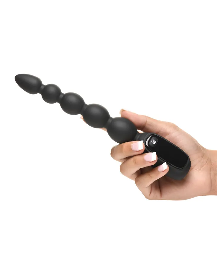 Bang Digital Silicone Anal Beads XR Brands Male Sex Toys Bang Digital Silicone Anal Beads XR Brands Male Sex Toys