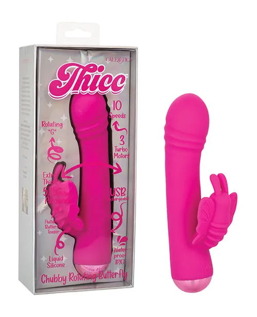 CalExotics Female Sex Toys Thicc Chubby Rotating Butterfly CalExotics Female Sex Toys Thicc Chubby Rotating Butterfly