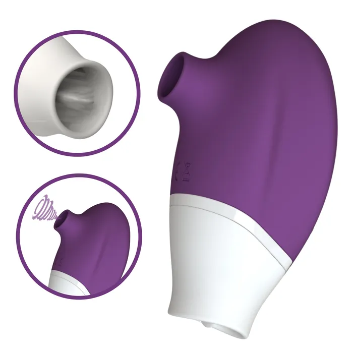 Clit Companion Flickering Tongue Air Pulse Clitoral Stimulator TooTimidcom Female Sex Toys