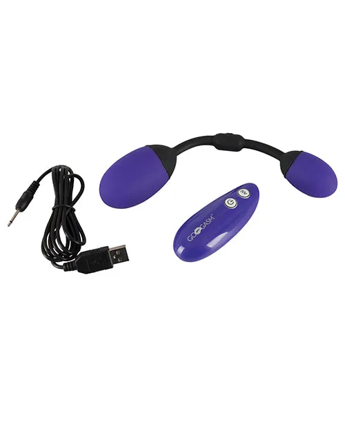 Dildos Gogasm Vibrating Pussy Ass Balls Purple GoGasm