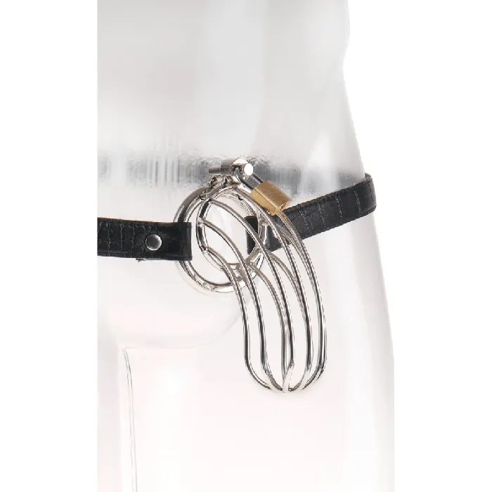 Fetish Fantasy Extreme Steel Chastity Cock Cage Belt Clearance Items Male Sex Toys