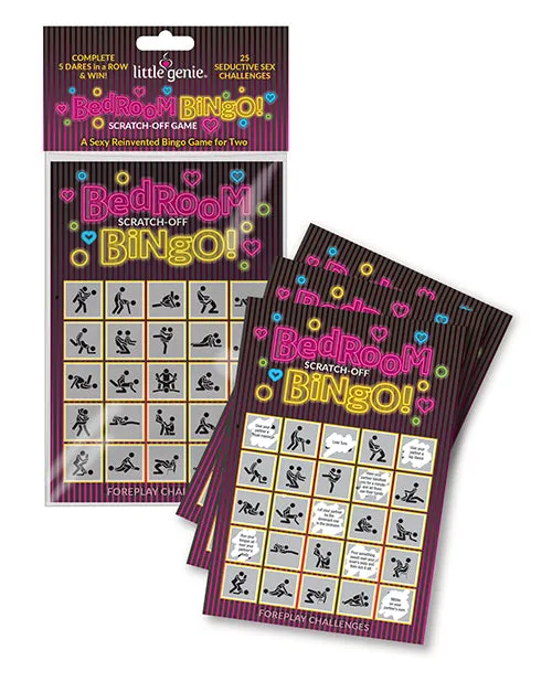 Little Genie Games Bedroom Bingo Scratchoff Game