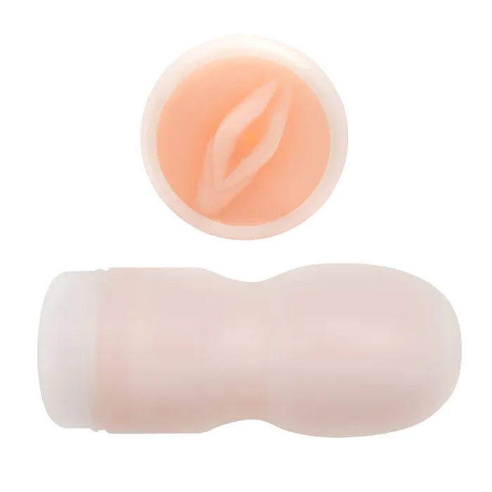 Male Sex Toys Easy Grip Pussy Stroker Discreet Masturbation Cup Pink BOB