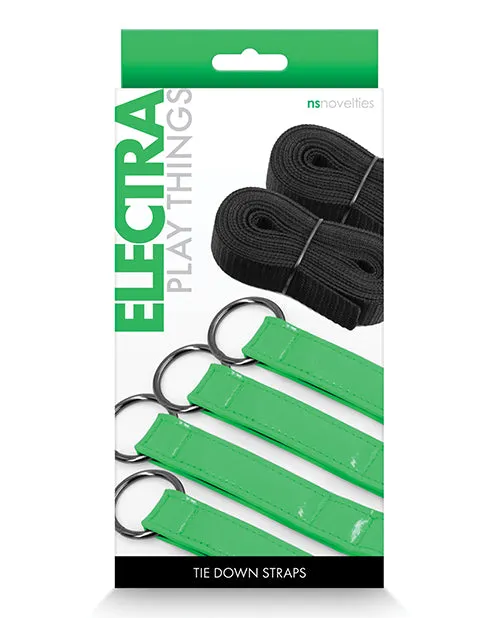 NS Novelties Vibrators Electra Tie Down Straps Pink NS Novelties Vibrators Electra Tie Down Straps Pink