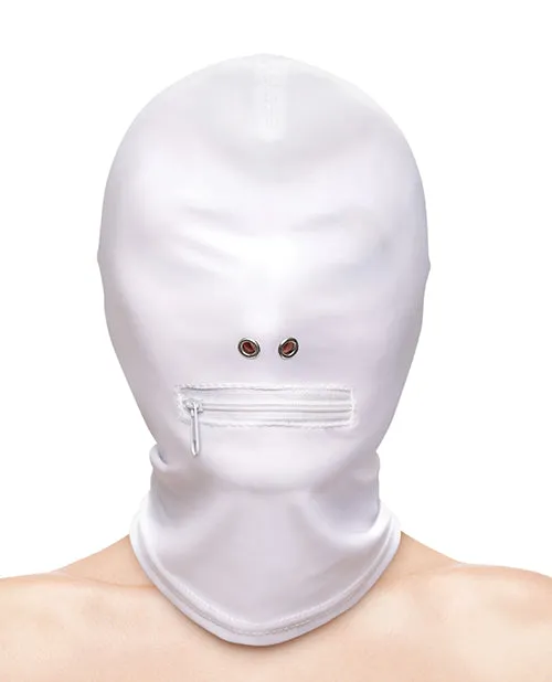 NS Novelties Vibrators Taboo Zippered Mouth Hood