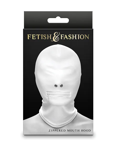 NS Novelties Vibrators Taboo Zippered Mouth Hood NS Novelties Vibrators Taboo Zippered Mouth Hood