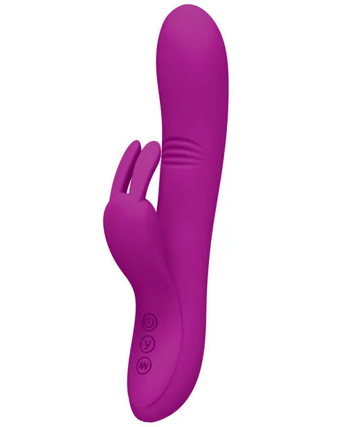 Vibrators Pretty Love Pretty Love Dylan Bunny Ears Come Hither Rabbit 11 Function