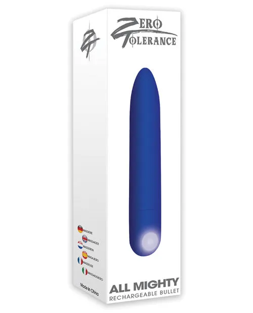 Zero Tolerance All Mighty Rechargeable Bullet Evolved Anal