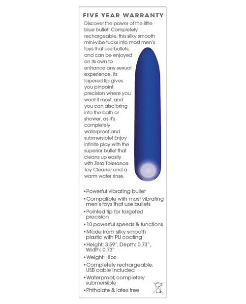Zero Tolerance All Mighty Rechargeable Bullet Evolved Anal