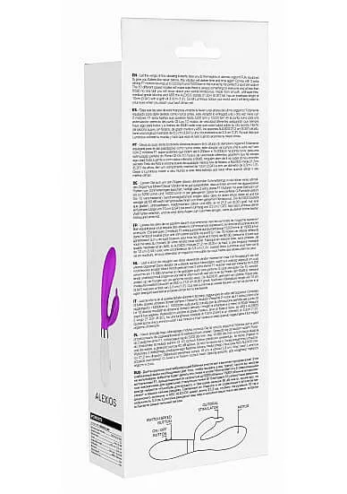 Alexios Butterfly and GSpot Vibrator Fuchsia Pink SHOTS AMERICA Vibrators