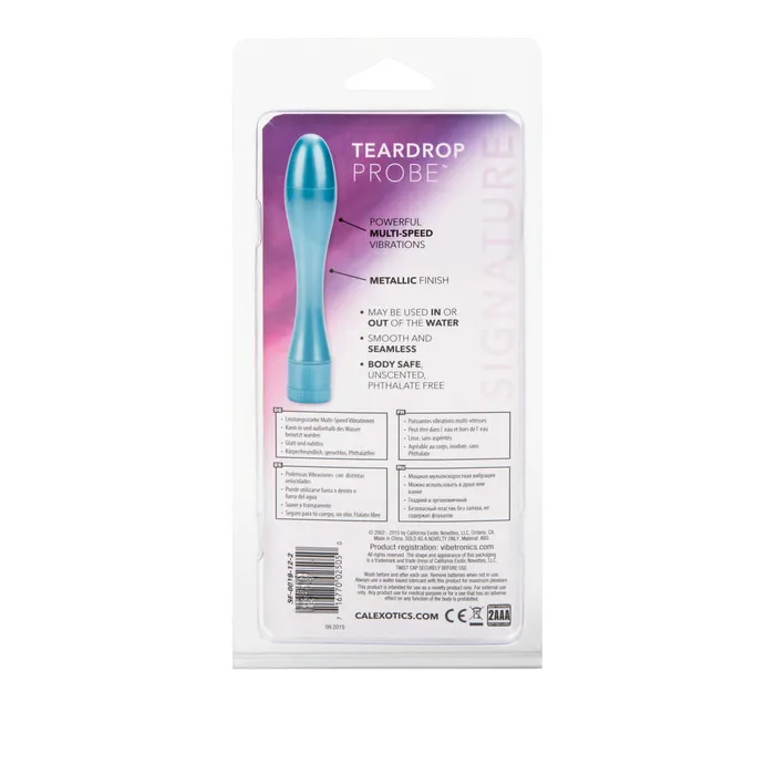 Anal California Exotic Novelties Water Missile Tear Drop Probe Your Passport to Sensational Pleasure Anywhere Anytime