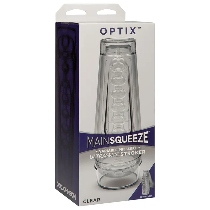 Anal DOC JOHNSON Main Squeeze OPTIXCrystal