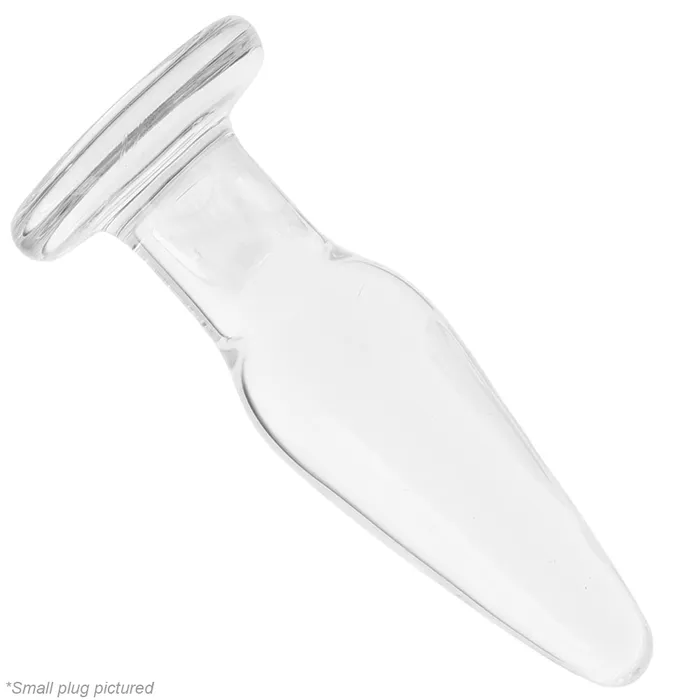 Anal ns novelties Crystal Premium Glass Tapered Anal Trainer Kit in Clear Anal ns novelties Crystal Premium Glass Tapered Anal Trainer Kit in Clear