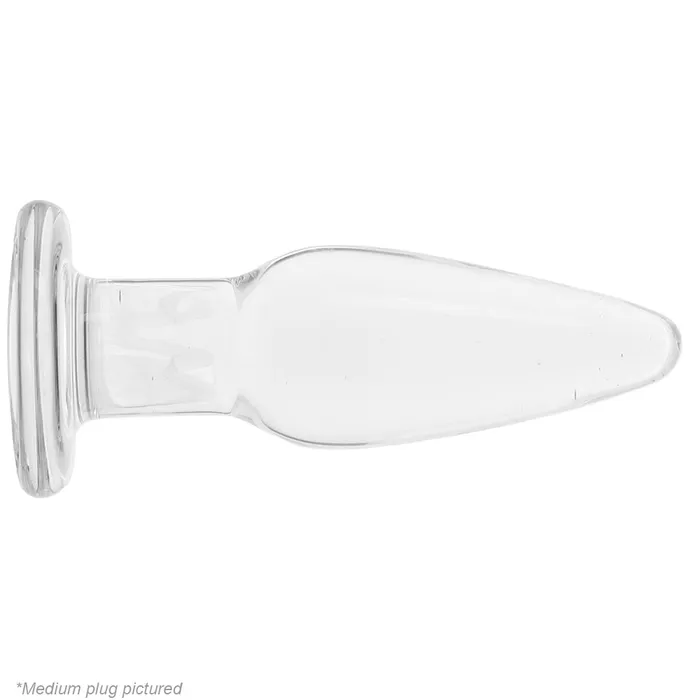 Anal ns novelties Crystal Premium Glass Tapered Anal Trainer Kit in Clear Anal ns novelties Crystal Premium Glass Tapered Anal Trainer Kit in Clear