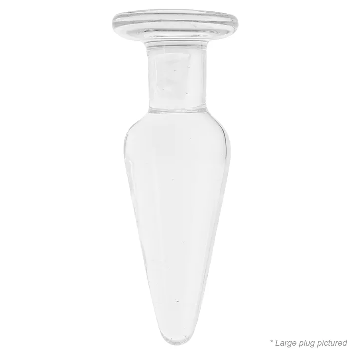 Anal ns novelties Crystal Premium Glass Tapered Anal Trainer Kit in Clear Anal ns novelties Crystal Premium Glass Tapered Anal Trainer Kit in Clear