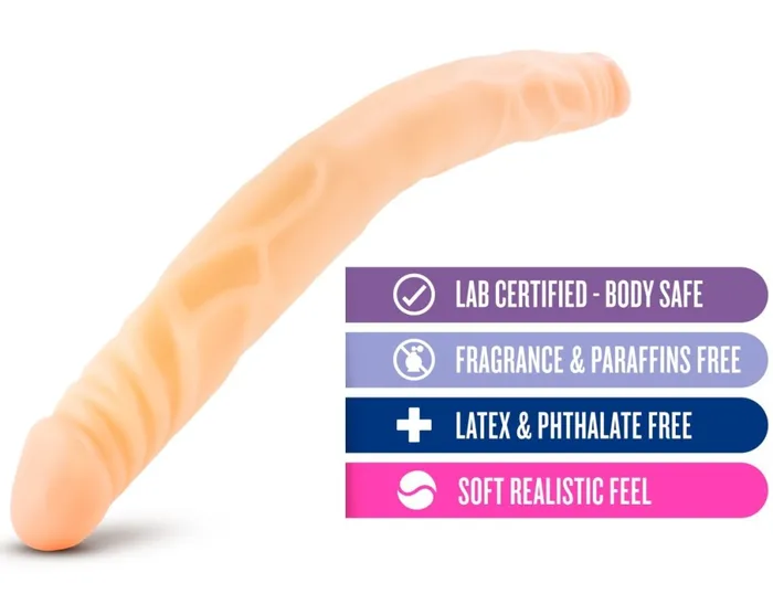 B Yours By Blush Beige 14Inch Long Dildo Blush Dildos