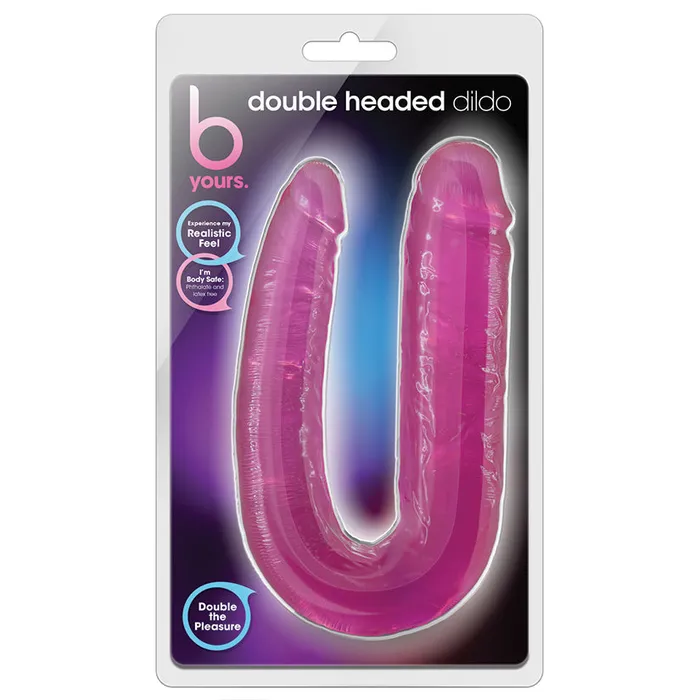 B Yours Double Headed DildoPink 18 BLUSH Dildos