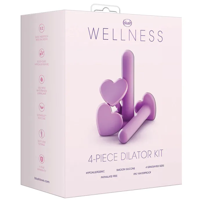 BLUSH Anal Wellness Dilator KitPurple Set of 4