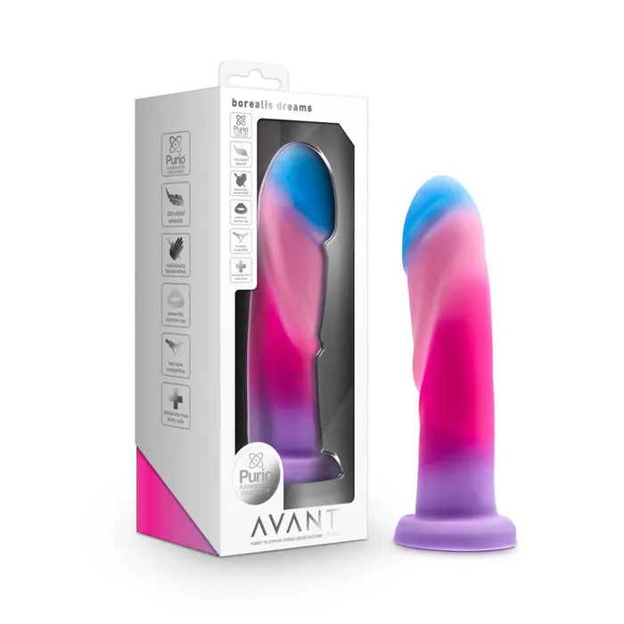 Blush Dildos Avant By Blush Borealis Dreams Artisan 775 Inch Dildo Crafted With Purio Liquid Silicone Wrapped In UltraSilk Cotton Candy Blush Dildos Avant By Blush Borealis Dreams Artisan 775 Inch Dildo Crafted With Purio Liquid Silicone Wrapped In UltraSilk Cotton Candy