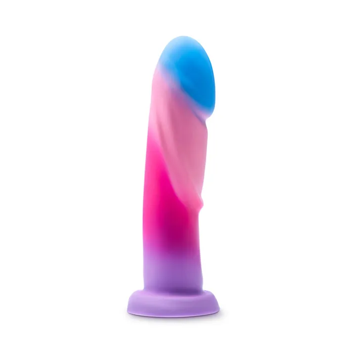 Blush Dildos Avant By Blush Borealis Dreams Artisan 775 Inch Dildo Crafted With Purio Liquid Silicone Wrapped In UltraSilk Cotton Candy