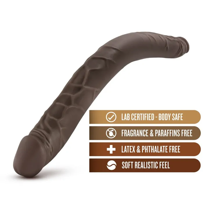 Blush Dildos Dr Skin By Blush Chocolate 16Inch Long Dildo