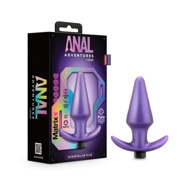 Blush Novelties Anal Anal Adventures Matrix Plug Discover Sensational Anal Pleasure with Interstellar Astor Violet Butt Plug Blush Novelties Anal Anal Adventures Matrix Plug Discover Sensational Anal Pleasure with Interstellar Astor Violet Butt Plug