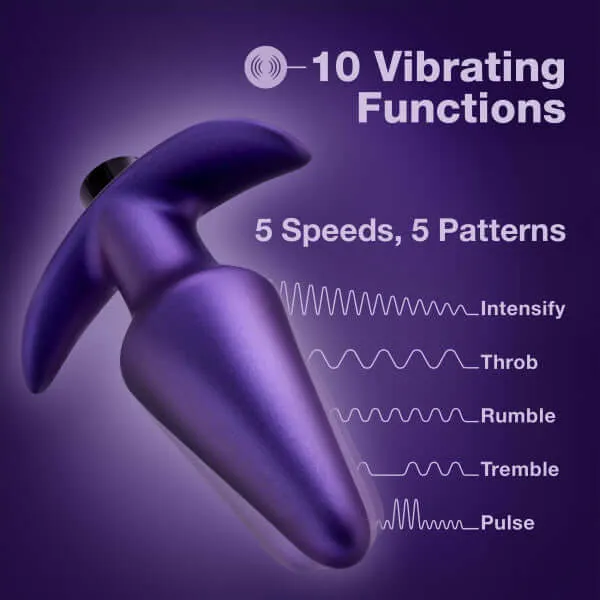Blush Novelties Anal Anal Adventures Matrix Plug Discover Sensational Anal Pleasure with Interstellar Astor Violet Butt Plug