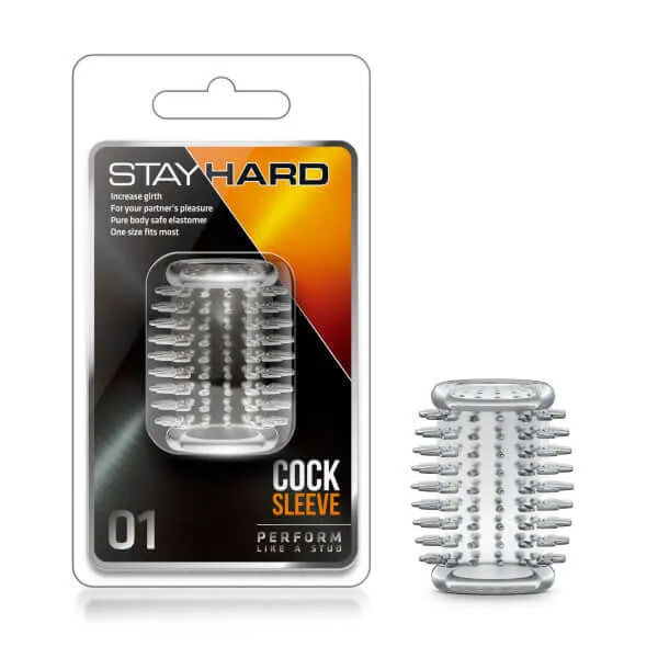 Blush Novelties Male Sex Toys Enhance Your Pleasure with the Stay Hard Cock Sleeve 01 Clear Blush Novelties Male Sex Toys Enhance Your Pleasure with the Stay Hard Cock Sleeve 01 Clear