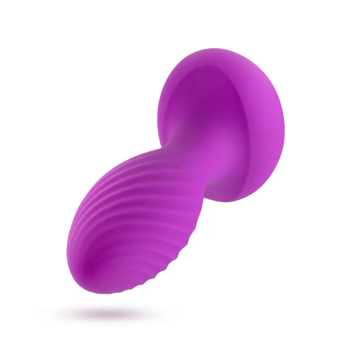 Blush Oh My Gem By Blush Charm 45 Inch Vibrating Anal Plug Massager With Stayput Design Amethyst Gem Base In Purple Anal
