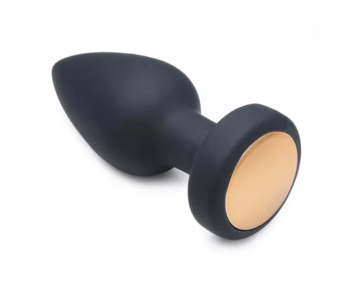 Booty Sparks Silicone LED Plug Vibrating Medium XR Brands Anal